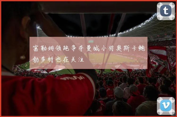 富勒姆领跑争夺曼城小将奥斯卡鲍勃多特也在关注